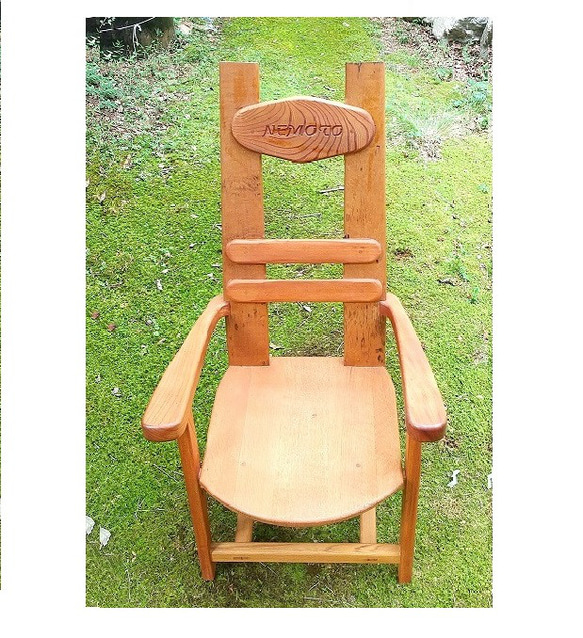 サントリーウィスキー樽（京都山崎）ロゴ入り椅子（送料無料） 京都山崎 送料無料 ご了承下さい 北海道