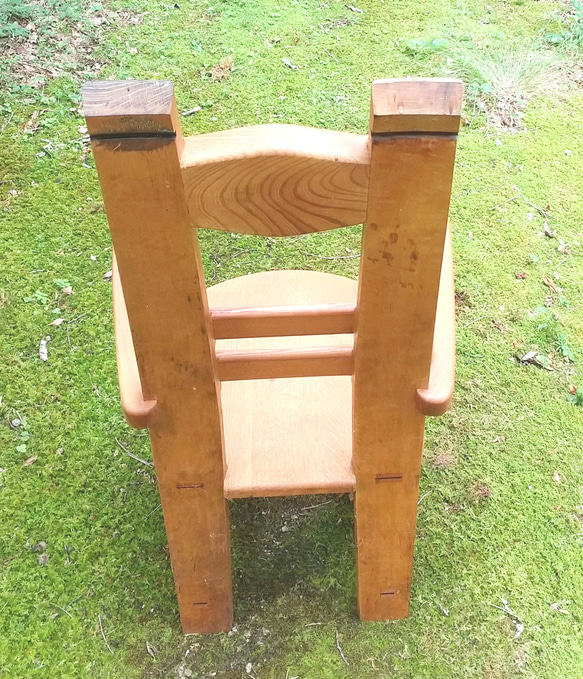 サントリーウィスキー樽（京都山崎）ロゴ入り椅子（送料無料） 5枚目の画像