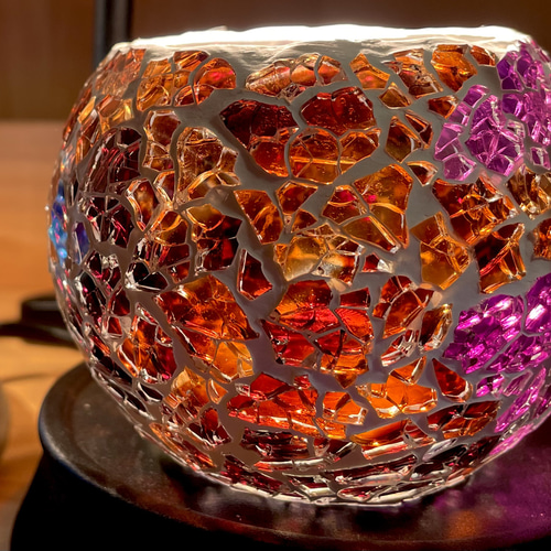 トルコランプキャンドルホルダーとアロマキャンドルウォーマーライトの