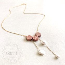 【Creema限定】14KGF: 'with TENDERNESS' Necklace　-ﾈｯｸﾚｽ 2枚目の画像