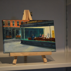 エドワード・ホッパーの『ナイトホークス(Nighthawks)』のアートワーク ナイトホークス (絵画) - Wikipedia