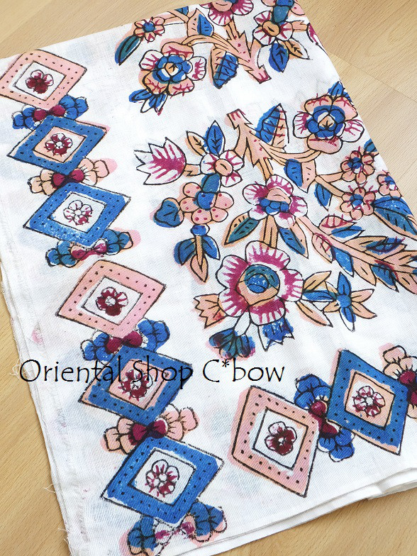 トカット｜ヴィンテージ｜エルヴァン木版｜チェンゲルキョイ｜ホワイト・１[1612-tk20150]