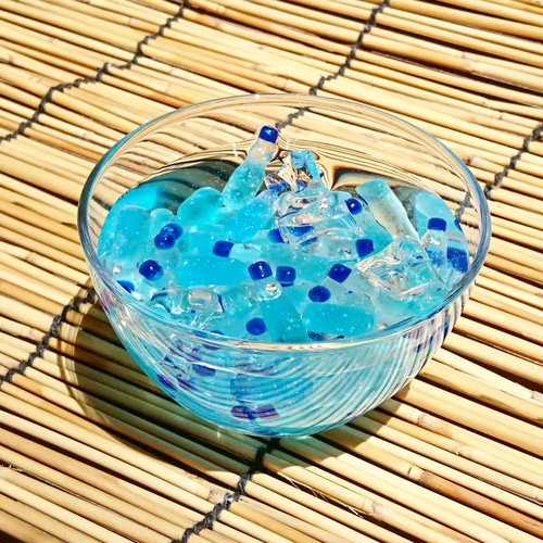 しゅわしゅわラムネ瓶ピアス/イヤリング ピアス（フック・チェーン