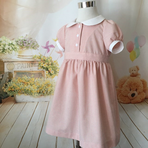 【SALE】【AHU Tahiti】ワンピース　Sサイズ　サーモンピンク ワンピース水着 サーモンピンク ギャザー カシュクール | y-boueki