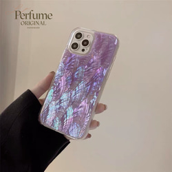 キラキラ天然シェル イエロー系カラー✨チェーン付 オリジナル iPhoneケース 28ba2a342cf142d00ef095a97a4ba9