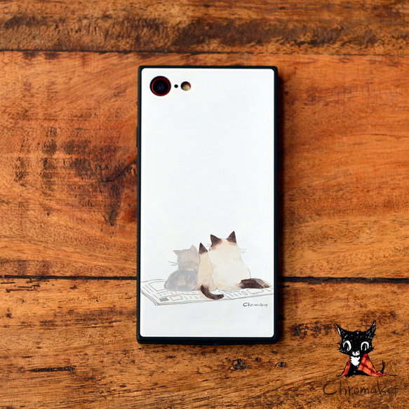 強化玻璃保護殼智慧型手機保護殼 iPhone13 iPhone 13 Pro Max iphone13pro 貓貓 第2張的照片