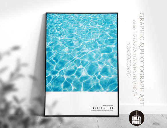 ☆インテリアフォトポスター -RIPPLE-【473】 写真・グラフィック