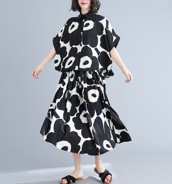 レディース トップス パンツ セットアップ ゆったりサイズ