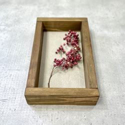 ❁Botanical Collection ❁Wood Box ペッパーベリー【40806】 3枚目の画像