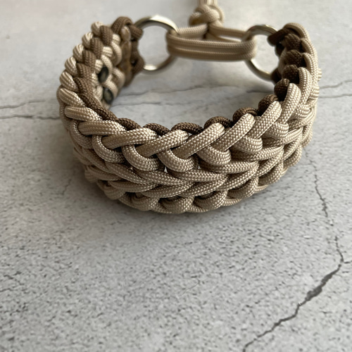 パラコード首輪 デザインNo.3 中型犬・大型犬首輪 リード・首輪