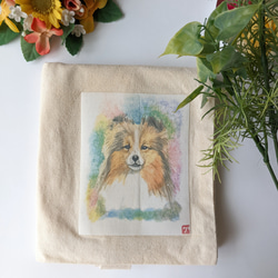 トートバッグ 犬バック 犬柄バック セール品 トートバッグ greeten ...