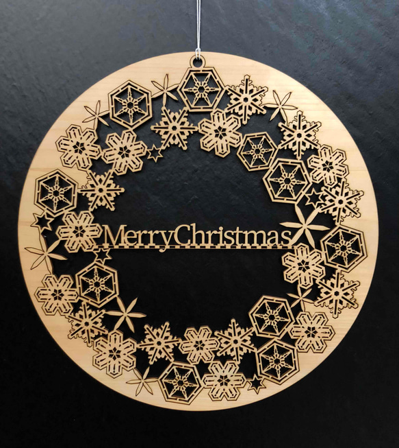 省スペースクリスマス2025 クリスマスリース・ヒノキ その他インテリア