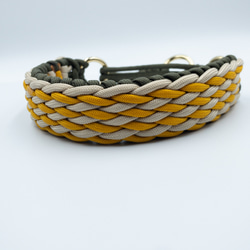 パラコード首輪 no.11 犬用首輪 【 パラコード首輪 / 11．ブラック