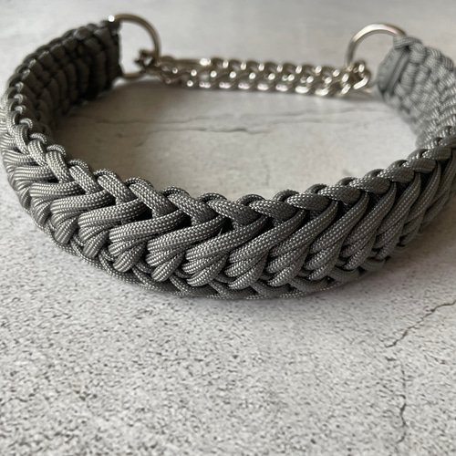 パラコード首輪 デザインNo.34中型犬・大型犬首輪 リード・首輪