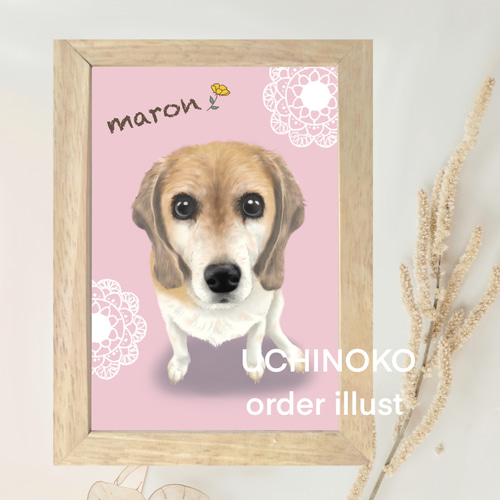 ペット似顔絵 オーダーメイド イラスト 犬 猫 お描きします ペット似顔絵 オーダーメイド イラスト 犬 猫 お描きします
