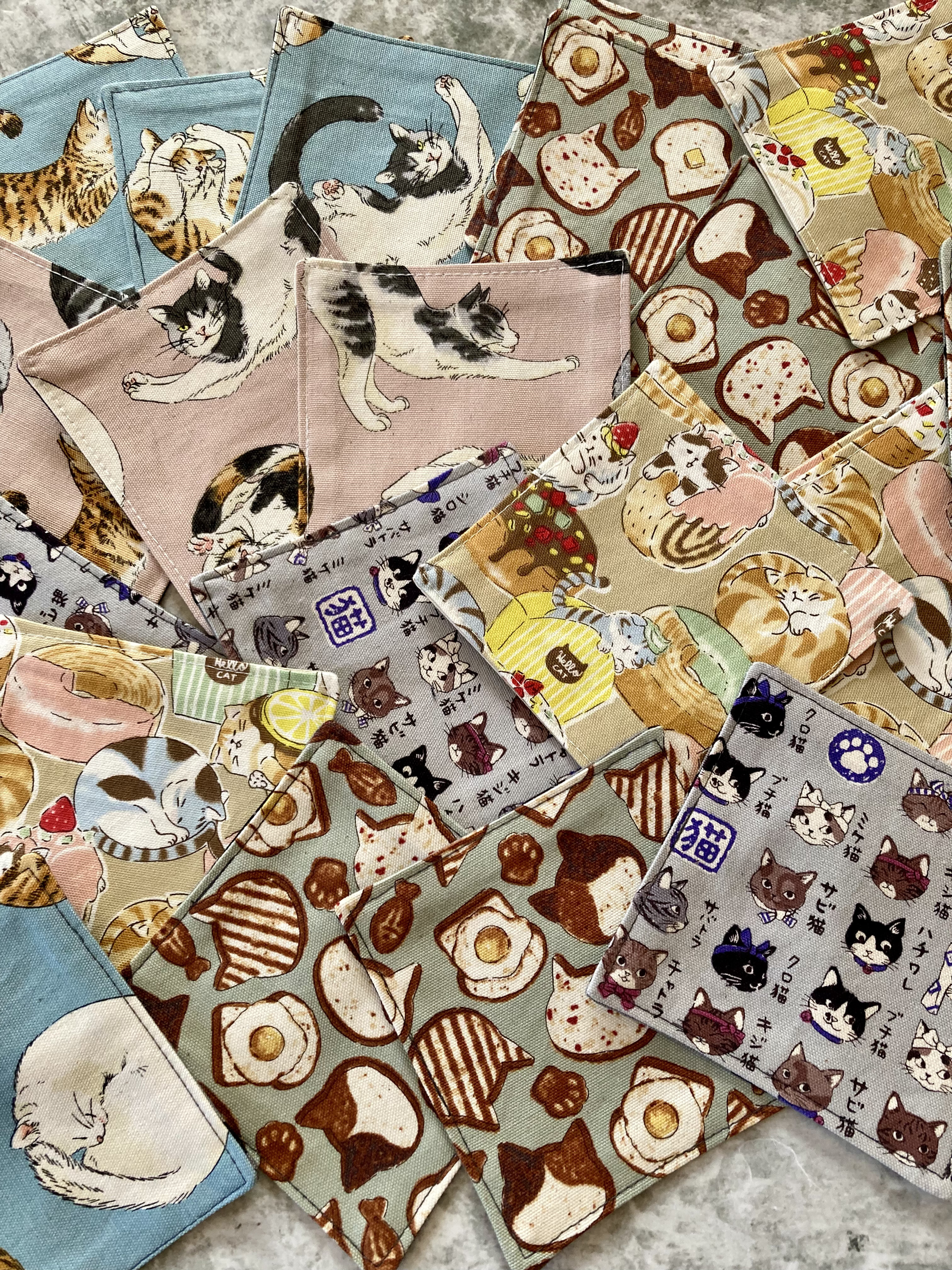 み～んな猫柄おまかせコースター30枚組