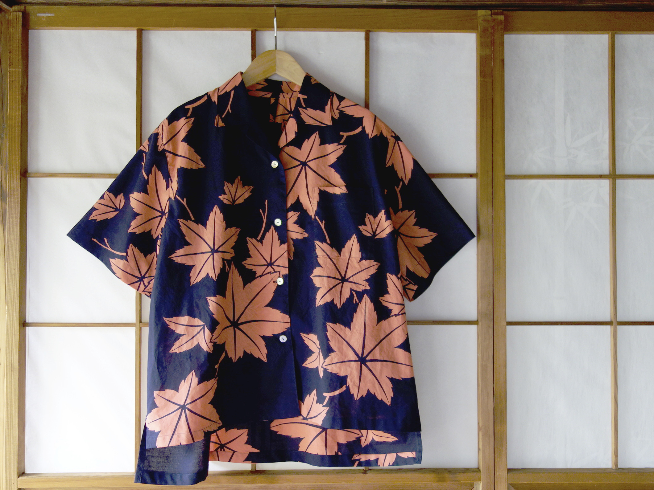 RM440 注染 浴衣 4枚 リメイク用 手染め注染浴衣3点セット utatane×注染工房 ほおずき縞々モダン