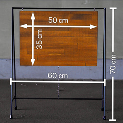 インダストリアル 看板　サインボード　A型看板 13枚目の画像