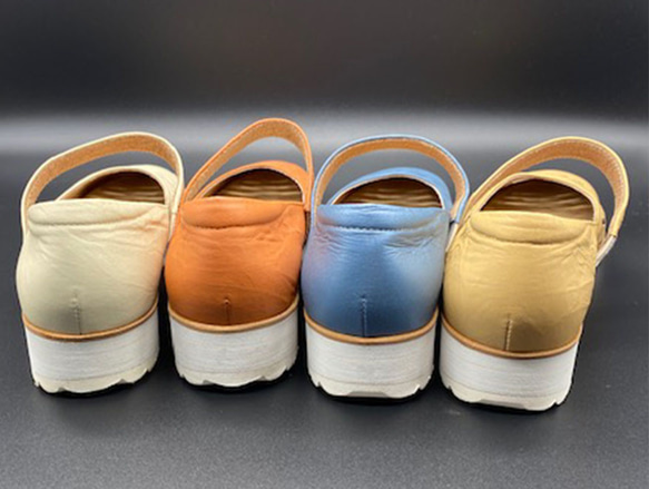 【アシオト】神戸の靴職人が作った♪超軽量・純国産パンチングシューズ♪（A1525）※サンプル商品 4枚目の画像