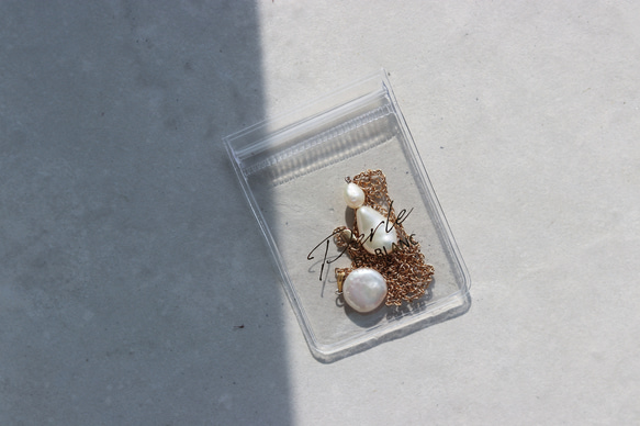 [Perle de blanc Jewelry] 14kgf 5way 牡蠣珍珠項鍊 第19張的照片