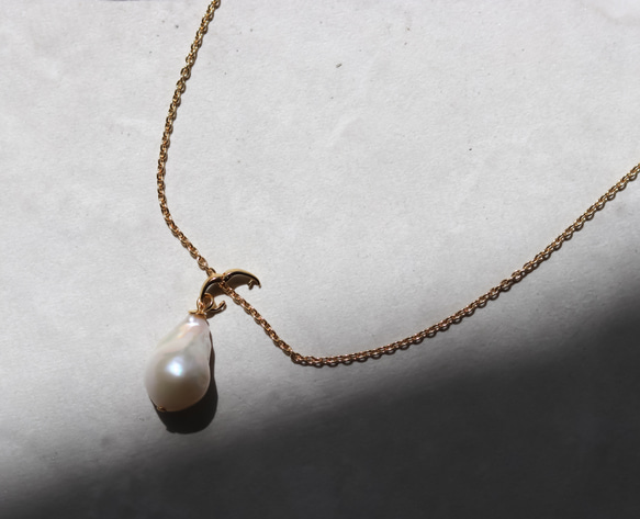[Perle de blanc Jewelry] 14kgf 5way 牡蠣珍珠項鍊 第9張的照片