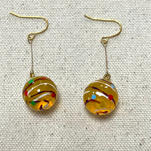 ヨーヨー 水風船 ピアス ピアス（フック・チェーン） ヒロコとユキコ