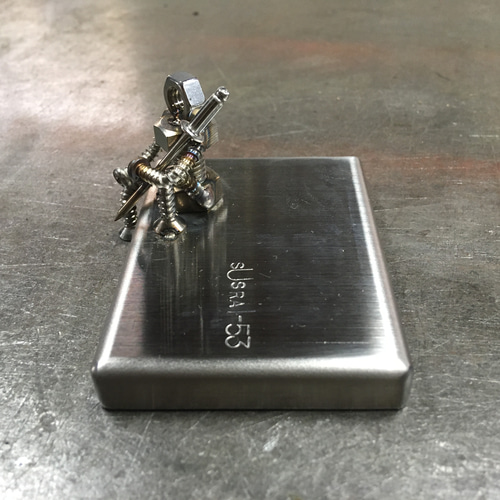 【冬バーゲン★特別送料無料！】 ステンレスオブジェ×SUSRAI 立体・オブジェ TAKOSUTE 通販 絵画