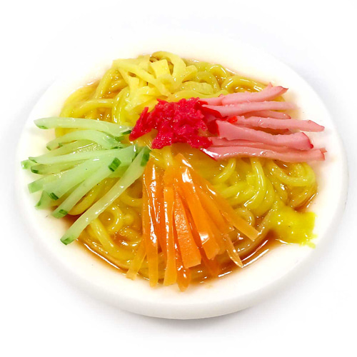 食品サンプル 冷やし中華 実物大 食べちゃいそうな 冷やし中華 食品サンプル キーホルダー ストラップ