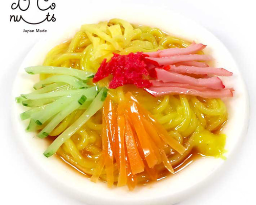 冷やし中華　　●実物大●本物そっくり食品サンプル●宣伝・オブジェ・癒しキット e4a440a03b65a1f864498dba0b5305