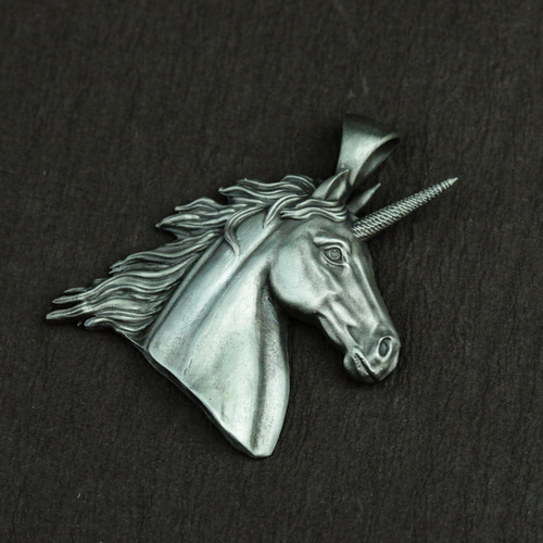 馬の頭 シルバー925 ペンダント 乗馬 シルバーネックレス ハンドメイド