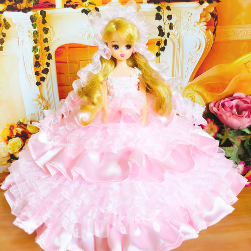 リカちゃん ドレス ドールドレス 人形服 手作り licca リカちゃん ドレス ドールドレス 人形服 手作り licca