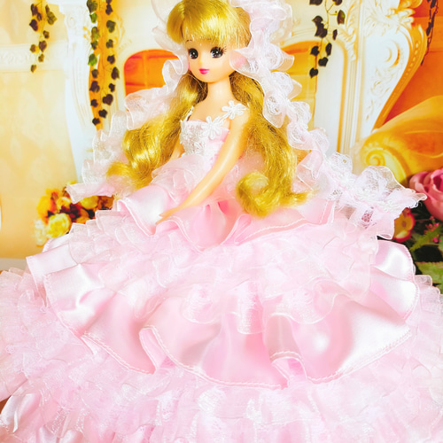 リカちゃん ドレス ドールドレス 人形服 手作り licca