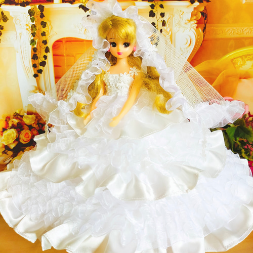 リカちゃん ドレス ドールドレス 人形服 手作り licca