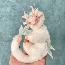 無属性ぬいぐるみ 15cm ドラゴン娘 角あり 自作ぬい ハンドメイド 不思議な動物,ドラゴン桃華の霊 ぬいぐるみ yizhangshui 通販 14410155