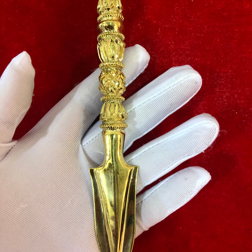 チベット仏教法器 財神矢 如意宝撅 金剛杵 真鍮製 密教 vajra チベット仏教法器 財神矢 如意宝撅 金剛杵 真鍮製 密教 vajra