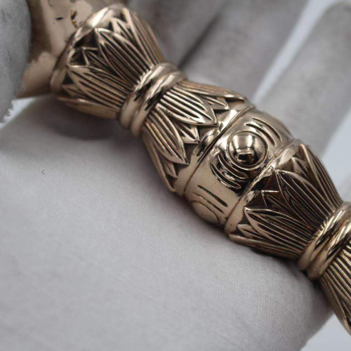 チベット仏教法器 大五鈷杵 金剛杵 真鍮製 vajra 密教法具 22cm その他