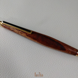 ▫クリエイション銘木シャープペンシル▫ マーブルウッド ノック式