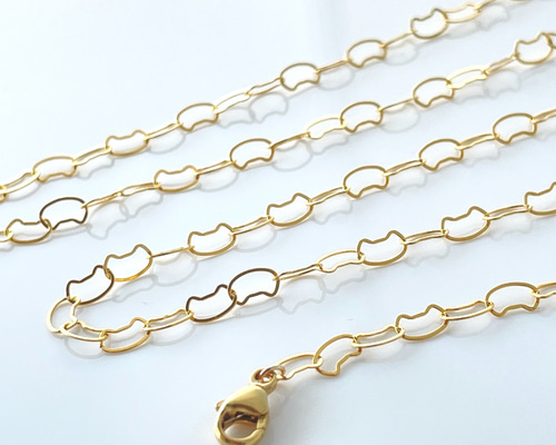 極美品♡ アナスイ 猫 モチーフ ネックレス 手提げミニバッグ付き チェーン 極美品♡ アナスイ 猫 モチーフ ネックレス 手提げミニバッグ