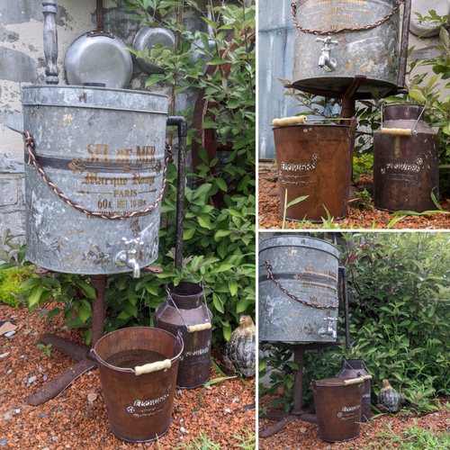 アンティークな家 室内ガーデニング 貯水タンク（S） 室内植物 水やり方法 ジャングルな部屋(1R)なので、大量に水やりしてみた！（観葉植物