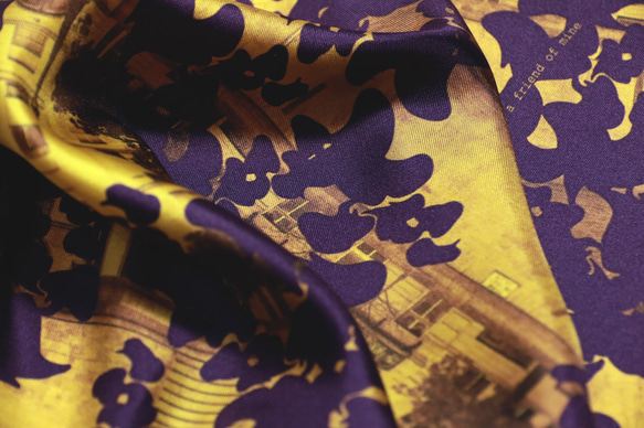 Silk Scarf Helmut Philo / Phoebe Lang from a friend of mine 9枚目の画像