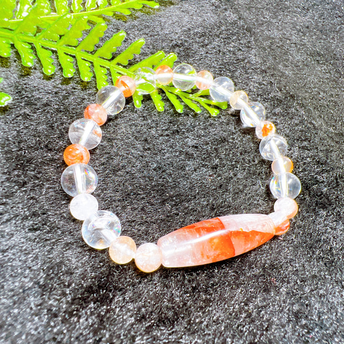 マニカラン レッドフラワーファントム 全粒、虹入り 【公式通販】