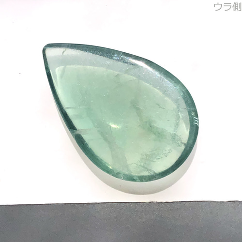 グリーンフローライト[155] 38x25mm 58Cts ルース ／天然石