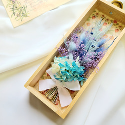 purpleblue ～woodboxに花束を～　ボタニカル 1枚目の画像