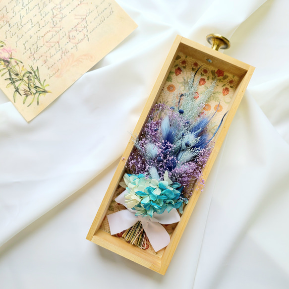 purpleblue ～woodboxに花束を～　ボタニカル 2枚目の画像