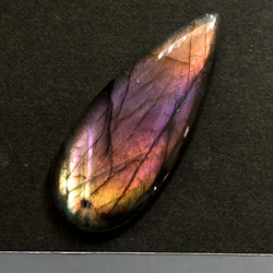 ピンクラブラドライト[618] 48x21mm 55Cts ルース ／天然石