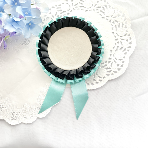 大人気♡】バースデーシール ロゼット ブローチ petit fleur