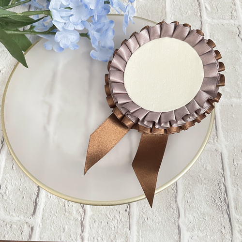 うきうき バースデーシール用　ロゼット 大人気♡】バースデーシール ロゼット ブローチ petit fleur