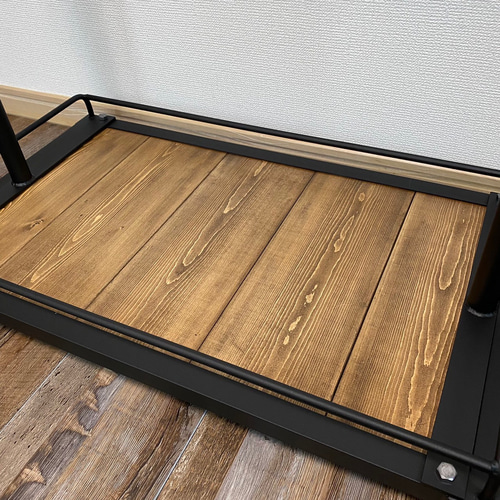 卓上 ボタニカルシェルフ 1段 植物棚 アイアンシェルフ 家具 棚 多肉 