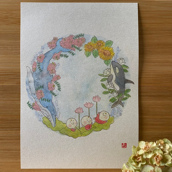 絵画　海　イラスト 西倉ミト｜SINGLE CAP ART on X: 