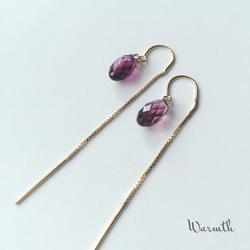 《再販》14kgf/amethyst blend 【American pierce】 3枚目の画像